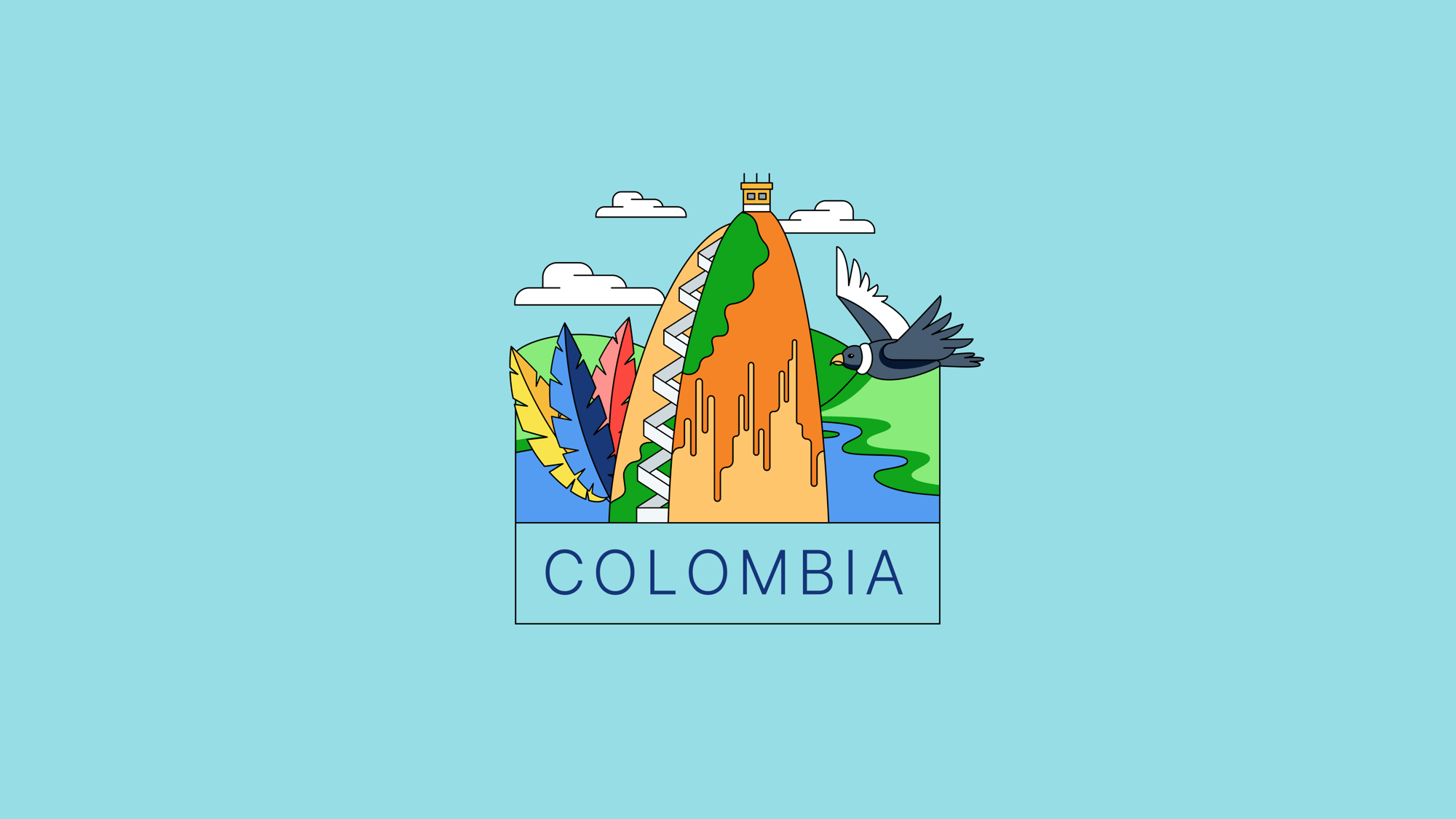 Moving to Colombia, header