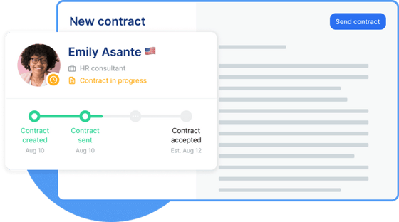 <div>
<div>
<div>
<h3>The best legal firms in Ecuador ensure you're always compliant </h3>
</div>
</div>
</div>
<div>
<div>
<p>The best legal firms in<span> </span>Ecuador<span> </span>approve our contracts, assuring everything's compliant with local laws. From minimum wage and national holidays to termination conditions, you can be confident you have the most accurate and up-to-date information.</p>
</div>
</div>