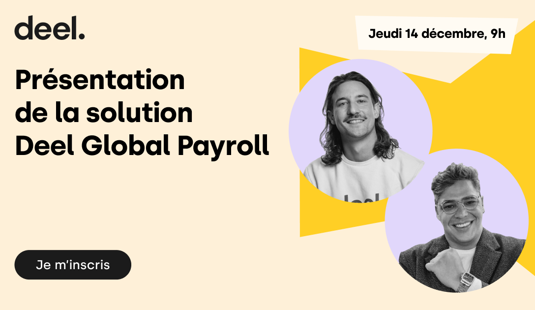 [Webinar] Présentation de la solution Deel Global Payroll